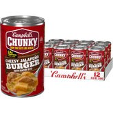 Campbell's Chunky can front view showing bold branding and hearty meal appeal