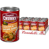 Campbell’s Chunky front can showing product and brand, convenient meal option