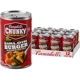 Campbell’s Chunky front can showing branding and meal-ready appeal