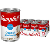 Campbell's front packaging showing 12-pack and brand convenience