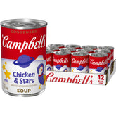 Campbell’s front of can showing Kids Chicken and Stars branding and appeal