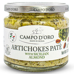 CAMPO D'ORO jar front label showing product name and Italian origin for confident purchase