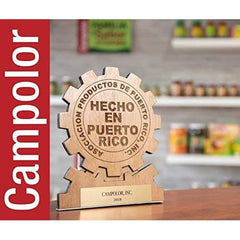Campolor powdered sofrito sprinkled in a sauté pan infusing dishes with Puerto Rican aroma