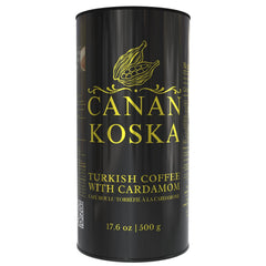 Canan Koska front packaging showing 17.6 oz bag and brand
