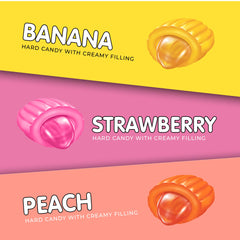 CANDY BREAK pile of individually wrapped candies highlighting hygienic convenience
