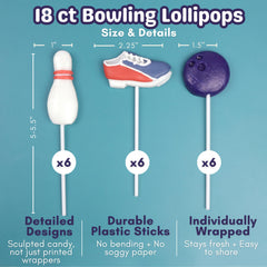 Candy Creations On Cloud 9 lollipops displayed at a party table showing decorative and edible use