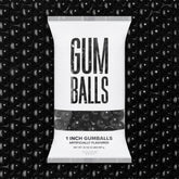 Candy Envy front packaging showing 2 lb bag and black gumballs, highlights bulk value