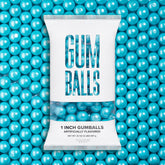 Candy Envy front packaging showing shimmer light blue gumballs and 2 lb bag benefit