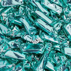 Candy Envy light-blue wrapper close-up highlighting individual wrapping convenience