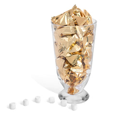 Candy Envy mints in glass bowl styled for buffet with elegant presentation benefit