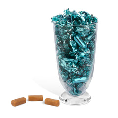 Candy Envy pile with ruler for scale to show approximate piece size