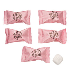 Candy Envy wrapper detail with "It's A Girl" text for themed presentation benefit