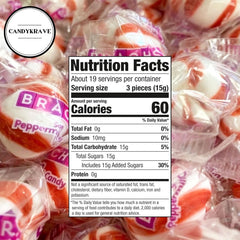 CandyKrave Bracs close-up of soft peppermint texture highlighting chew appeal