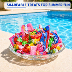Candylish being poured into a pinata illustrating easy party stuffing and fun