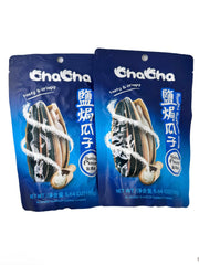 Cantina Star ChaCha front packaging showing roasted salted seeds and pack benefits