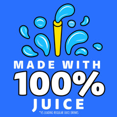 Capri Sun pouch held in hand to show 6 oz size, kid-friendly portion control