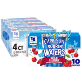 Capri Sun front packaging showing 40-count pack benefits and flavor
