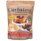 Carbquik Carbalose front pouch showing resealable bag and low-carb benefit