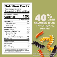 Care Free Kitchen rotini spirals holding tomato sauce for better flavor