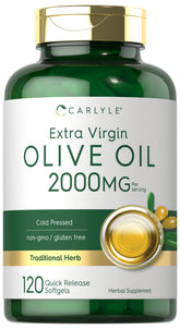 Carlyle bottle front view showing product branding and capsule count benefit