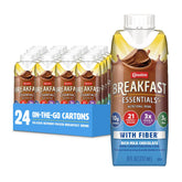 Carnation Breakfast Essentials front packaging showing product and benefits