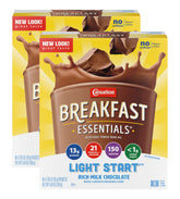 Carnation Breakfast Essentials front packaging showing product benefits