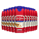 Carnation front packaging showing brand and carton for pantry convenience