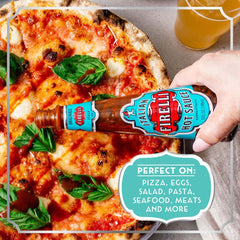CASA FIRELLI drizzled on pizza adds balanced heat and enhances toppings