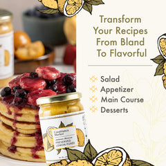 Casablanca Market label detail showing ingredients and clean, all-natural product benefit