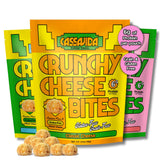 CASSAVIDA front packaging showing variety pack and clear benefit of portable snacks