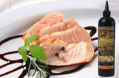 Castillo De Pinar back label ingredients list, highlighting organic and non-GMO transparency