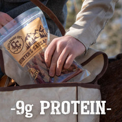 Cattleman's Cut cross-section texture showing dense protein and smoky marbling