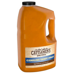 Cattlemen's front label showing product identity and bold golden color benefit