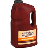 Cattlemen's front gallon bottle showing label and product identity, great for ordering