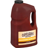 Cattlemen's front label on one-gallon jug showing product identity and size