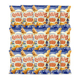 Caulitos front packaging showing organic label and nacho flavor benefit