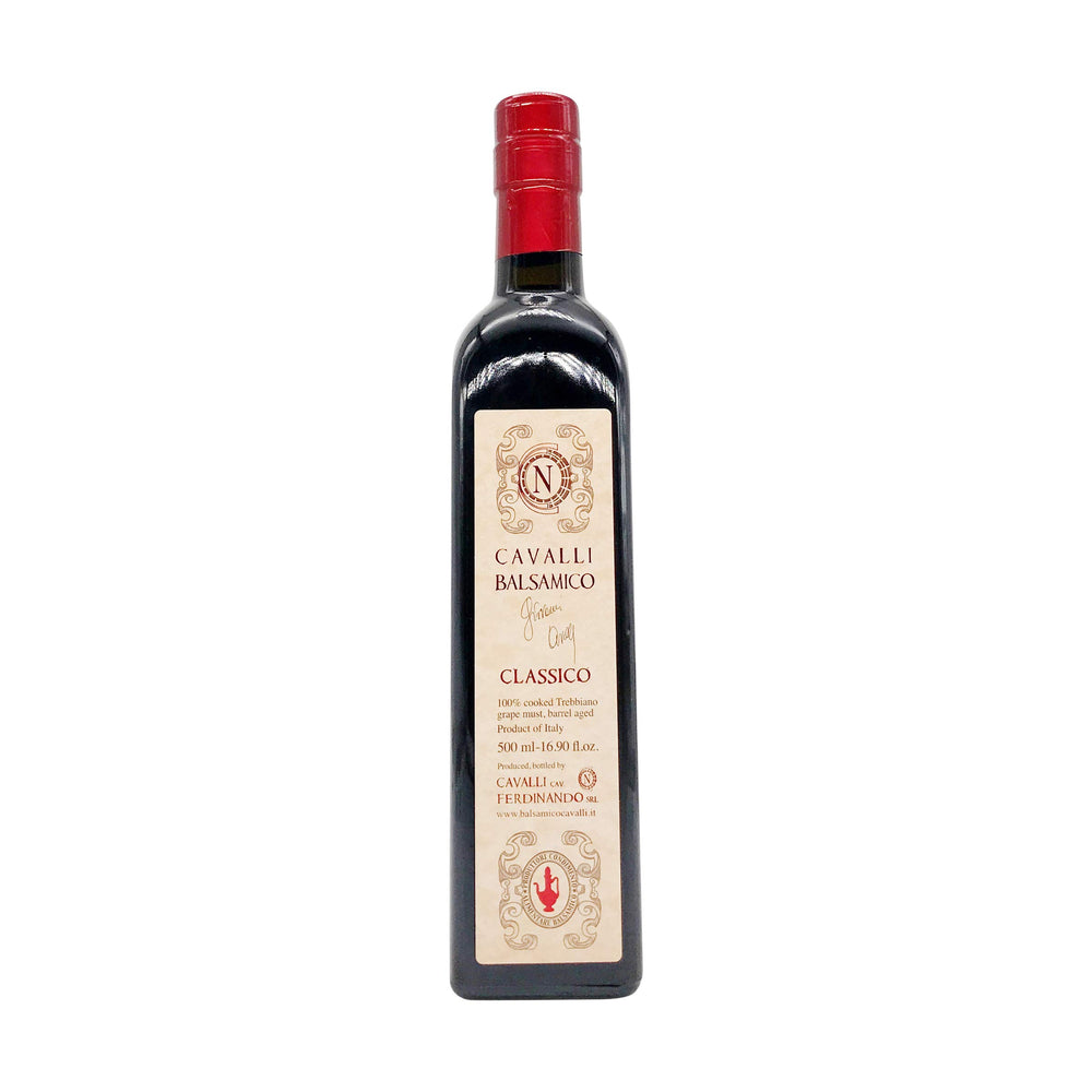 Cavalli bottle front label showing volume and origin, useful for quick identification