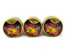 Cavendish & Harvey front view of three tins showing gift-ready packaging and convenience