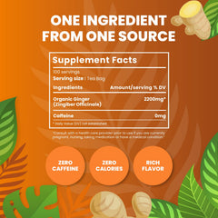 Cederberg Tea Company raw ginger root detail showing single-origin quality benefit