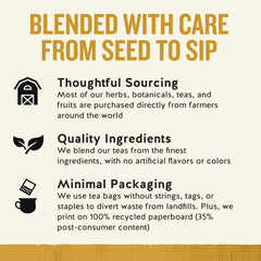 Celestial Seasonings chamomile flowers close-up highlighting natural ingredient quality