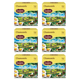 Celestial Seasonings front packaging showing six boxes and product benefit convenience
