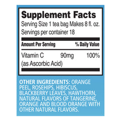 Celestial Seasonings pitcher in fridge steeping cold brew for family servings