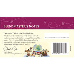 Close-up of a Celestial Seasonings tea bag highlighting ingredients and easy steeping convenience