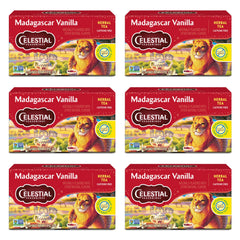 Celestial Seasonings front box showing product branding and benefits