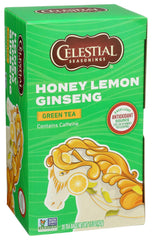 Celestial Seasonings front box showing product packaging and benefits