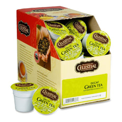 Celestial Seasonings front packaging showing K-Cup box and calm tea benefit