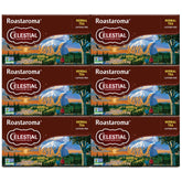 Celestial Seasonings front packaging showing Roastaroma box and benefits