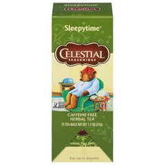 Celestial Seasonings front box showing 25 tea bags and product branding for easy identification