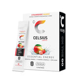 CELSIUS front packaging showing 14 sticks and flavor for portable energy