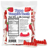 Ceres Gourmet front packaging showing 2.2 lb bag and colorful gummy teeth benefit shareable supply